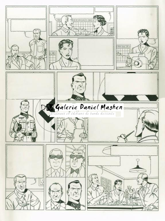 planche originale - René Sterne - Encre de Chine - 1919