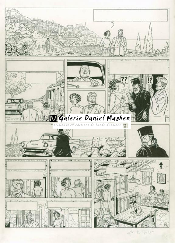 planche originale - Chantal De Spiegeleer - Encre de Chine - 1924