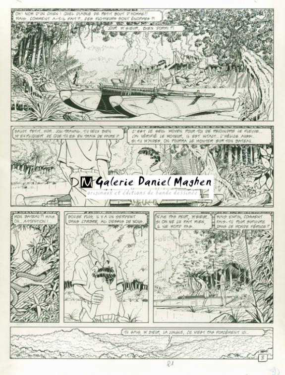 Histoire courte - René Sterne - Encre de Chine - 1932