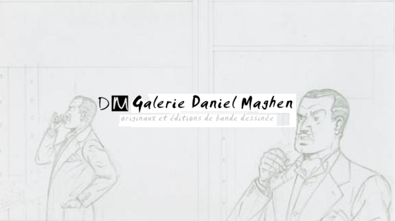 Cases Olrik - Chantal De Spiegeleer - Mine de plomb sur papier - 1975