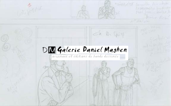 Cases - Chantal De Spiegeleer - Mine de plomb sur papier - 1978