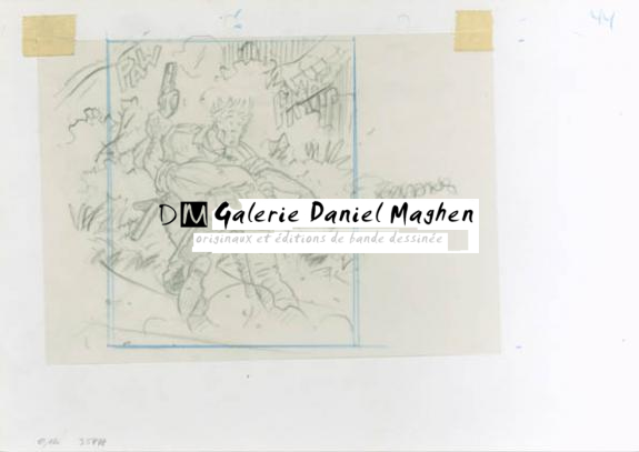 recherche case sur papier et calque - René Sterne - Mine de plomb sur papier - 2008