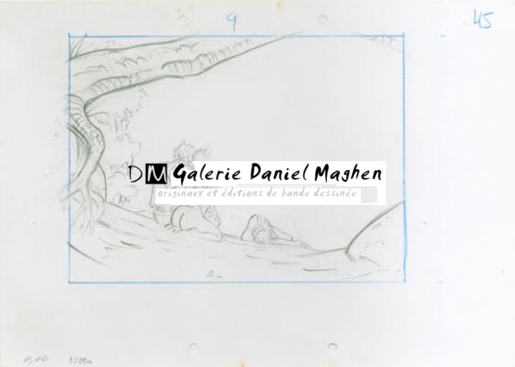 étude case - René Sterne - Mine de plomb sur papier - 2009