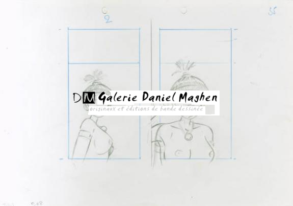 Etude de cases - René Sterne - Mine de plomb sur papier - 2012