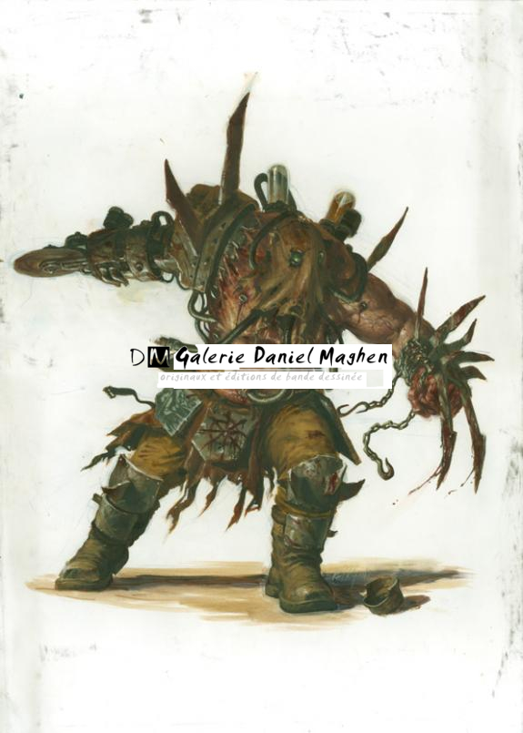 Ogryn Berserker - Karl Kopinski - Huile - 4980