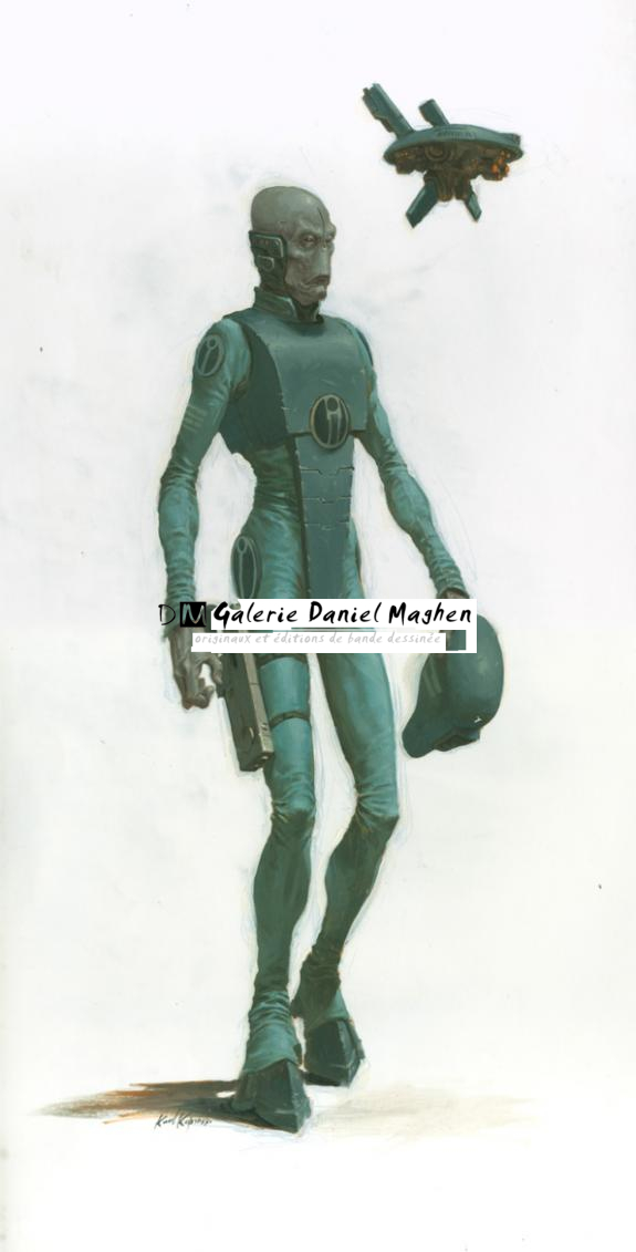 Tau Aircast pilot - Karl Kopinski - Huile - 2057