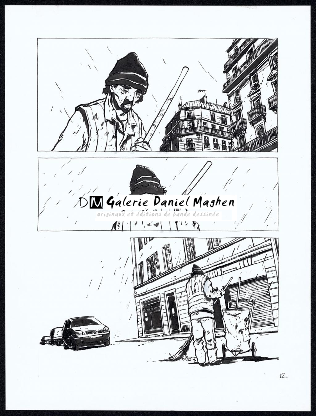 Histoire courte : touareg - Christophe Chabouté - Encre de Chine - 2142