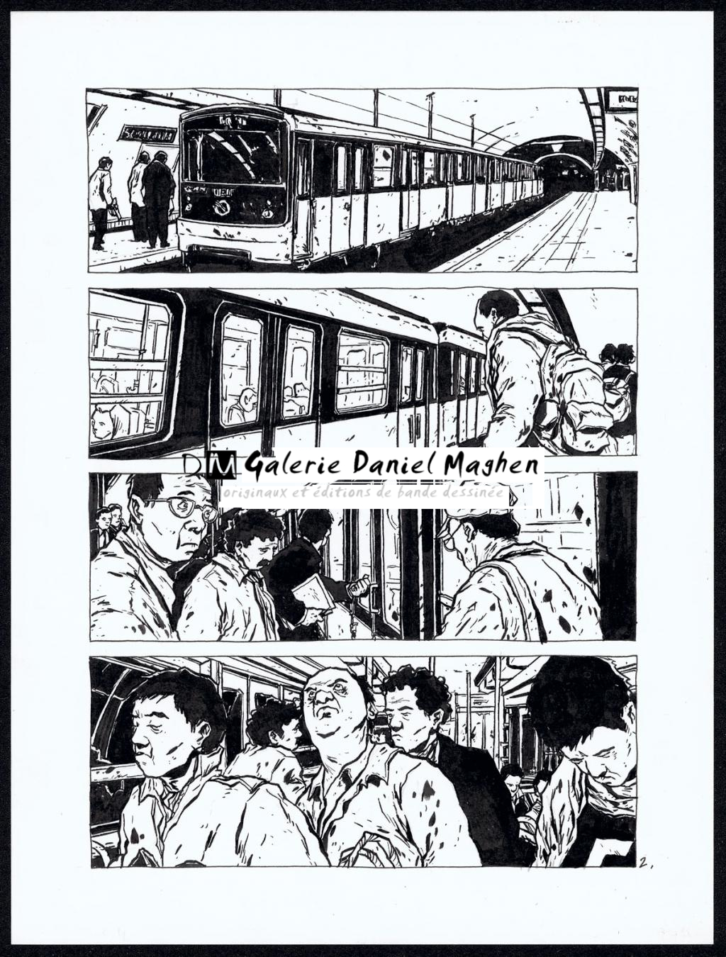 Histoire courte : pickpocket - Christophe Chabouté - Encre de Chine - 2143