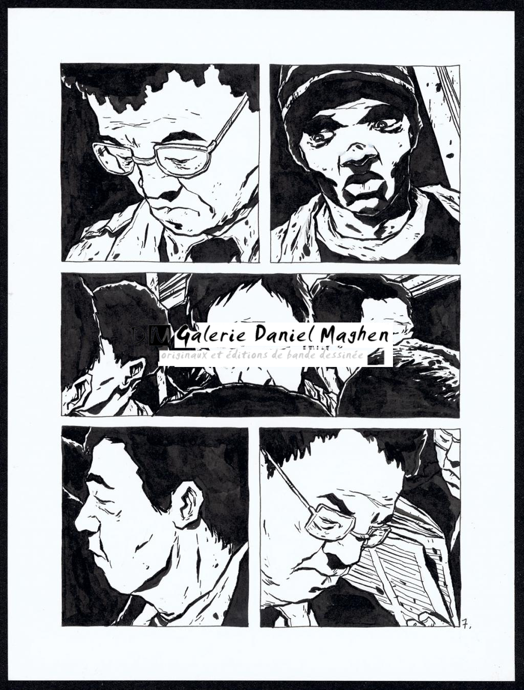 Histoire courte : pickpocket - Christophe Chabouté - Encre de Chine - 2146