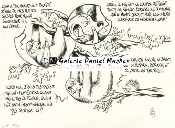 Envahisseur - Nicolas Poupon - Encre de Chine et mine de plomb sur papier - 2191