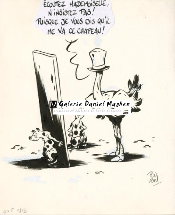 Chapeau - Nicolas Poupon - Encre de Chine et mine de plomb sur papier - 2196