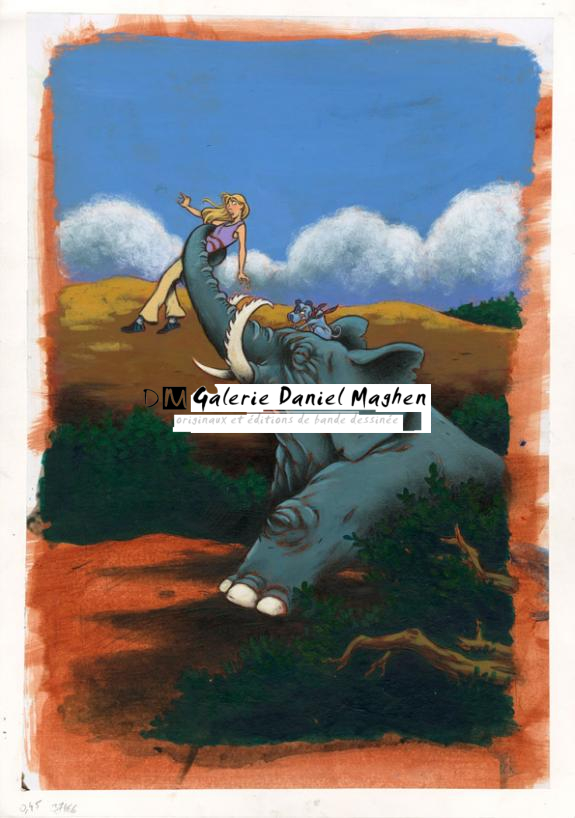 Couverture Peggy Sue de Brussolo chez Plon - Nicolas Poupon - Acrylique - 2205