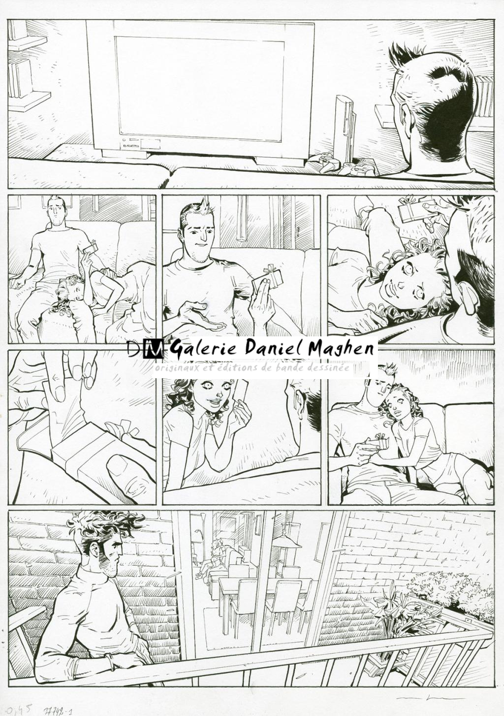 p15 + case à part - Marcial Toledano - Encre de Chine - 2161