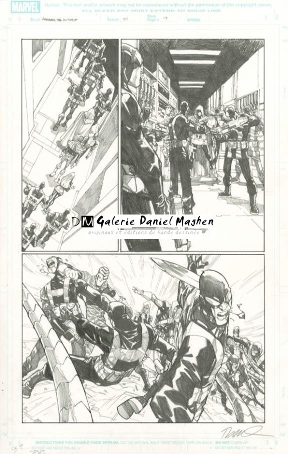 Issue 24 - page 21 - Humberto Ramos - Mine de plomb sur papier - 2212