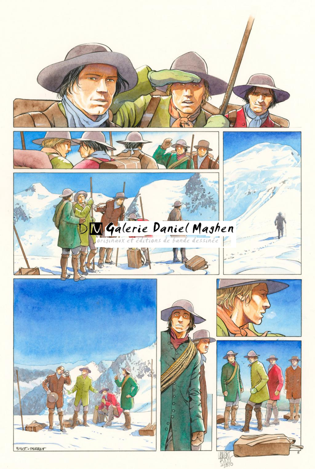 Planche 08 - Laurent Bidot - Encre de Chine, encre de couleur et crayon - 2222