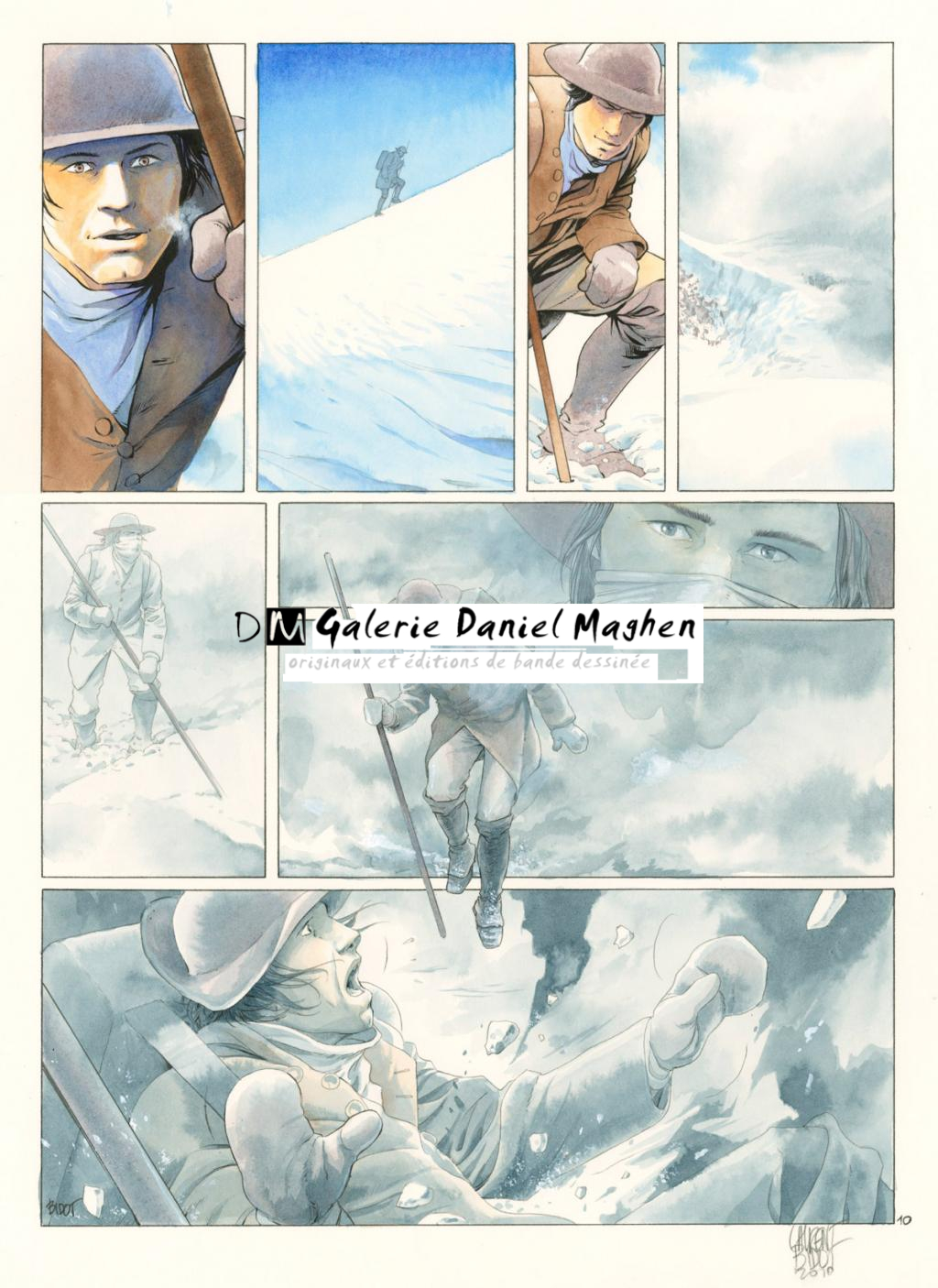 Planche 10 - Laurent Bidot - Encre de Chine, encre de couleur et crayon - 2224