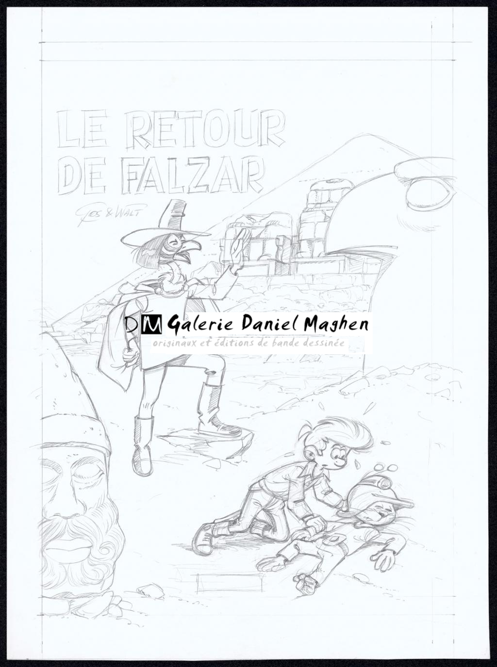 Projet de couverture - Roland Gos - Crayon sur papier - 4345