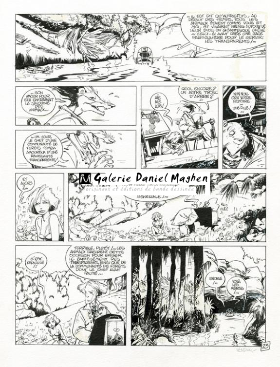 Planche 23 - Claire Wendling - Encre de Chine - 3000