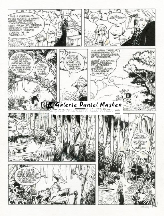 Planche 24 - Claire Wendling - Encre de Chine - 3001