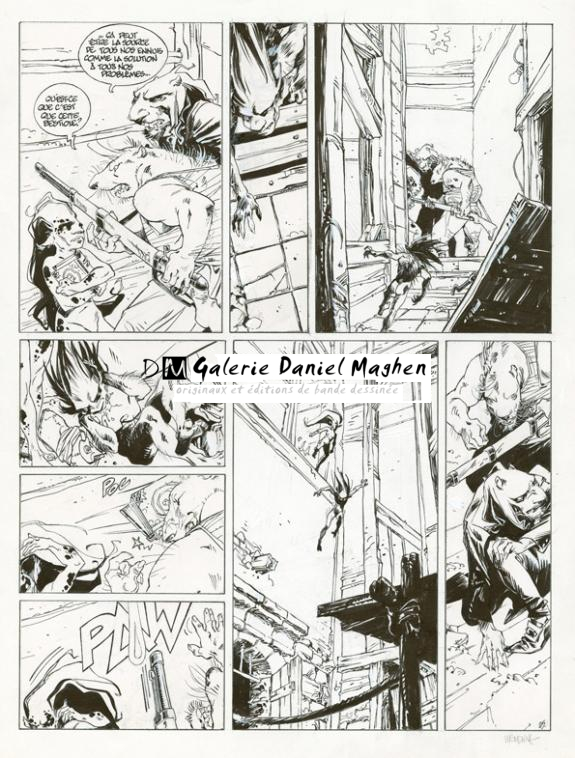 Planche 25 - Claire Wendling - Encre de Chine - 2998