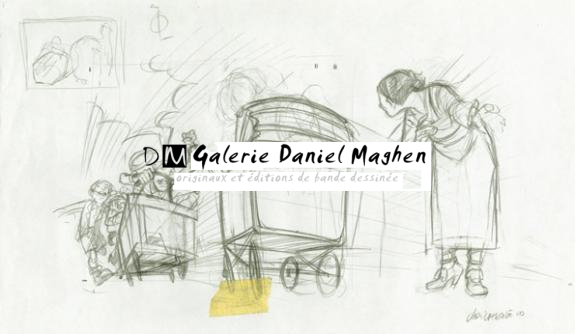 Berceaux - Jordi Lafebre - Mine de plomb sur papier - 2243