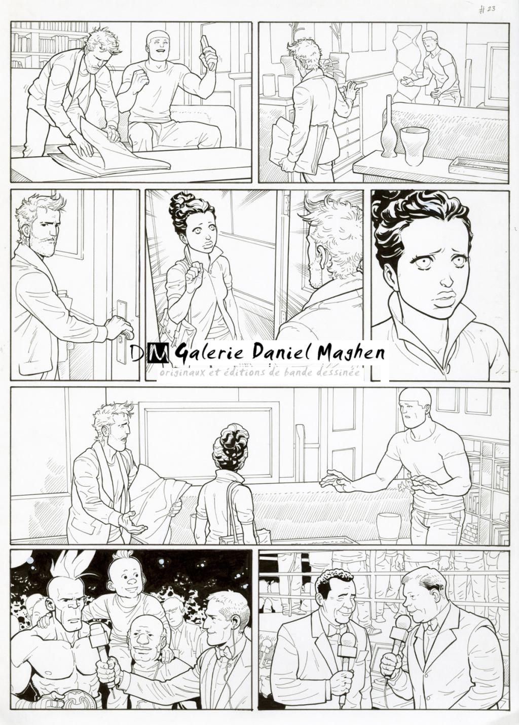 p23 - Marcial Toledano - Encre de Chine sur papier - 2255