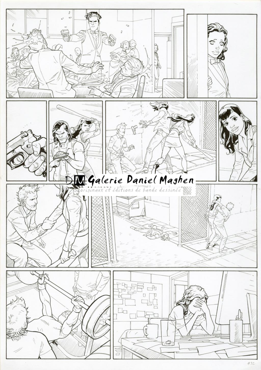 p32 - Marcial Toledano - Encre de Chine sur papier - 2260