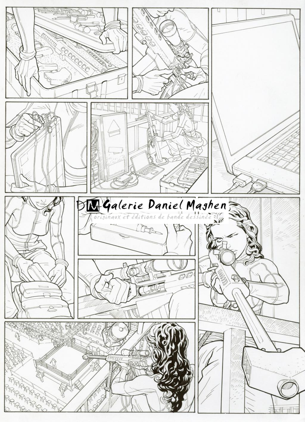 p38 - Marcial Toledano - Encre de Chine sur papier - 2263