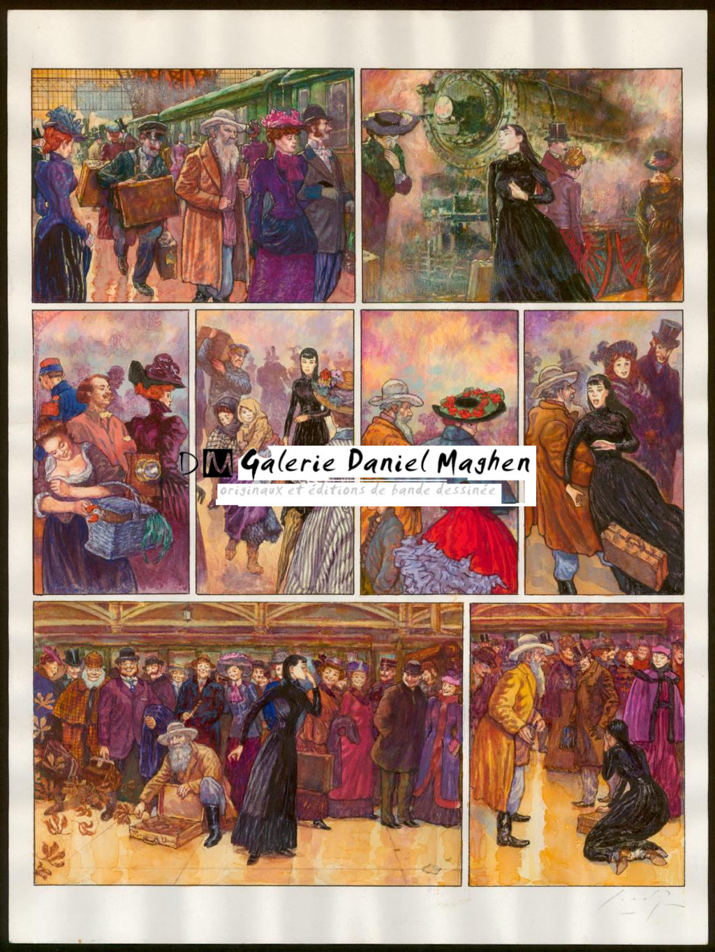 Planche 47 - Gradimir Smudja - Aquarelle sur papier - 3852