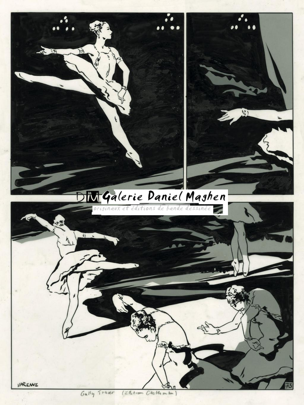 planche originale (encre de chine sur calque) - Alex Varenne - Encre de Chine - 2276