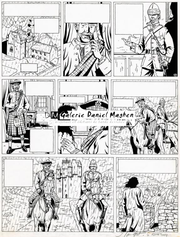 Planche 35 - Frédéric Marniquet - Encre de Chine sur papier - 2245