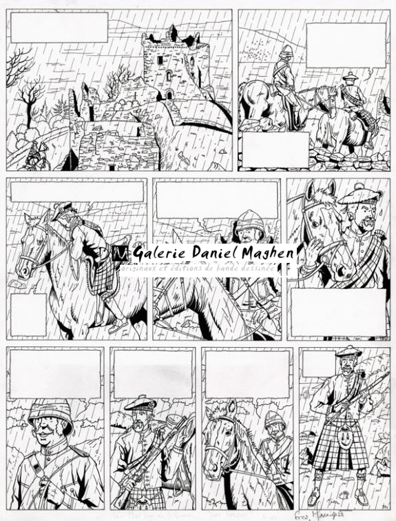 Planche 37 - Frédéric Marniquet - Encre de Chine sur papier - 2246