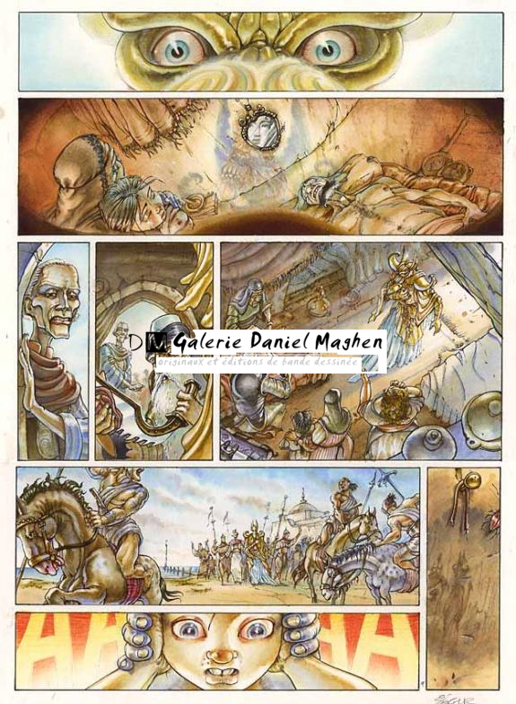 p09 - Thierry Ségur - Encre de couleur et acrylique sur papier - 241