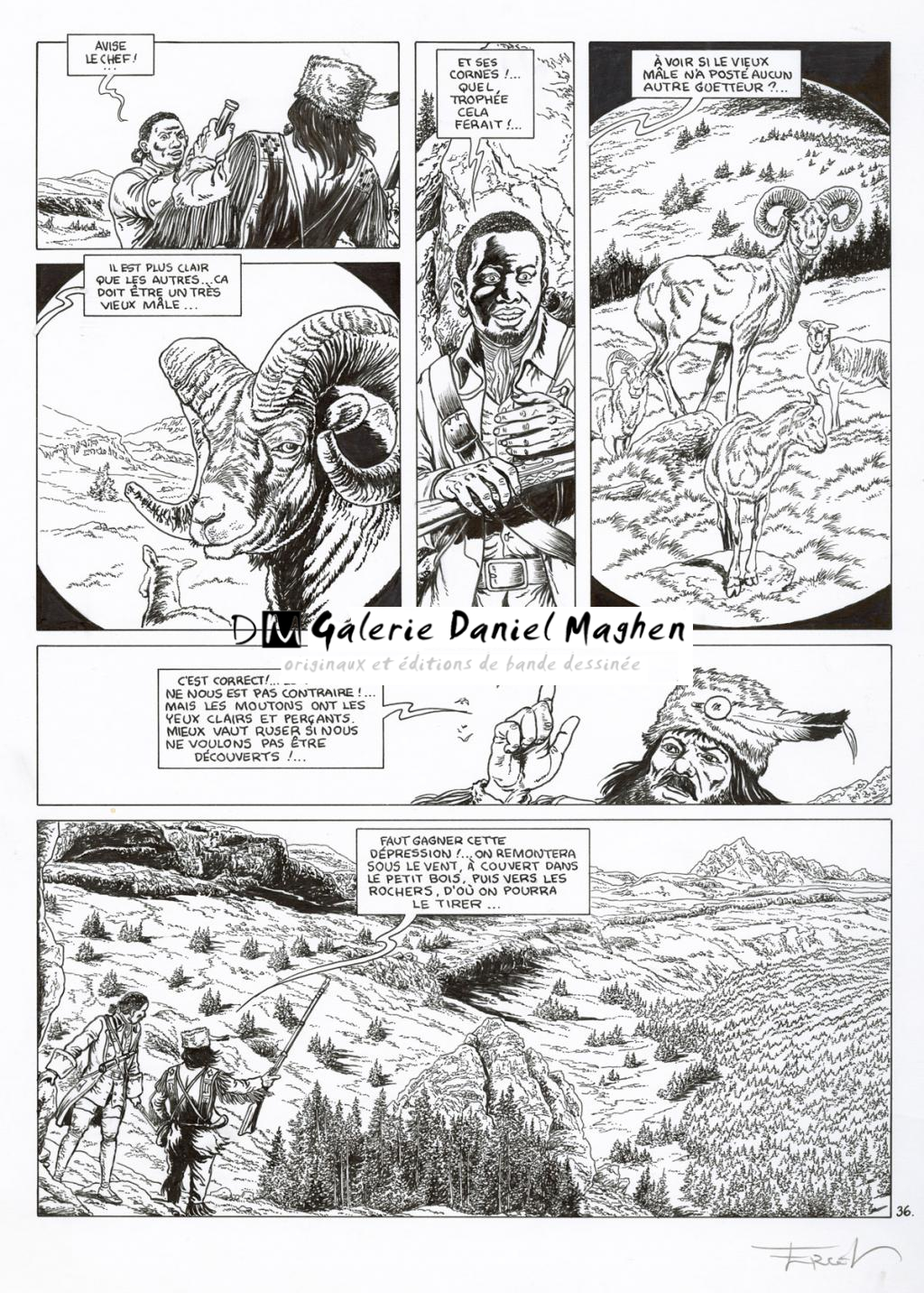 Planche 36 - Ersel - Encre de Chine sur papier - 2293