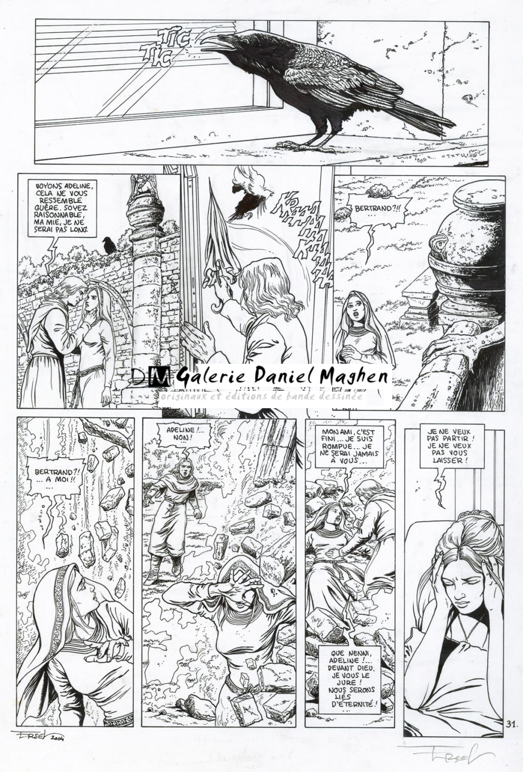 Planche 31 - Ersel - Encre de Chine sur papier - 2295