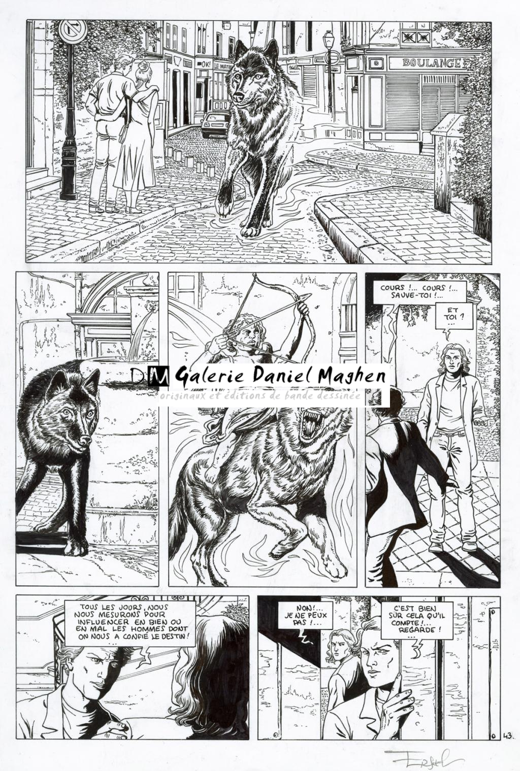 Planche 33 - Ersel - Encre de Chine sur papier - 2297