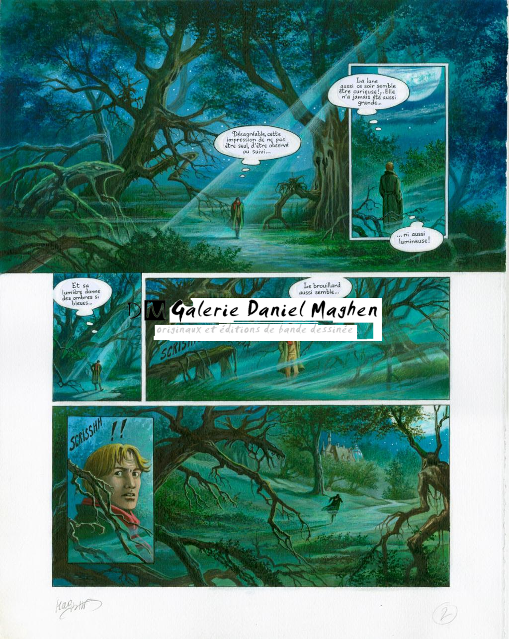 planche 02 - Florence Magnin - Encre de Chine et encre de couleur sur papier - 2341