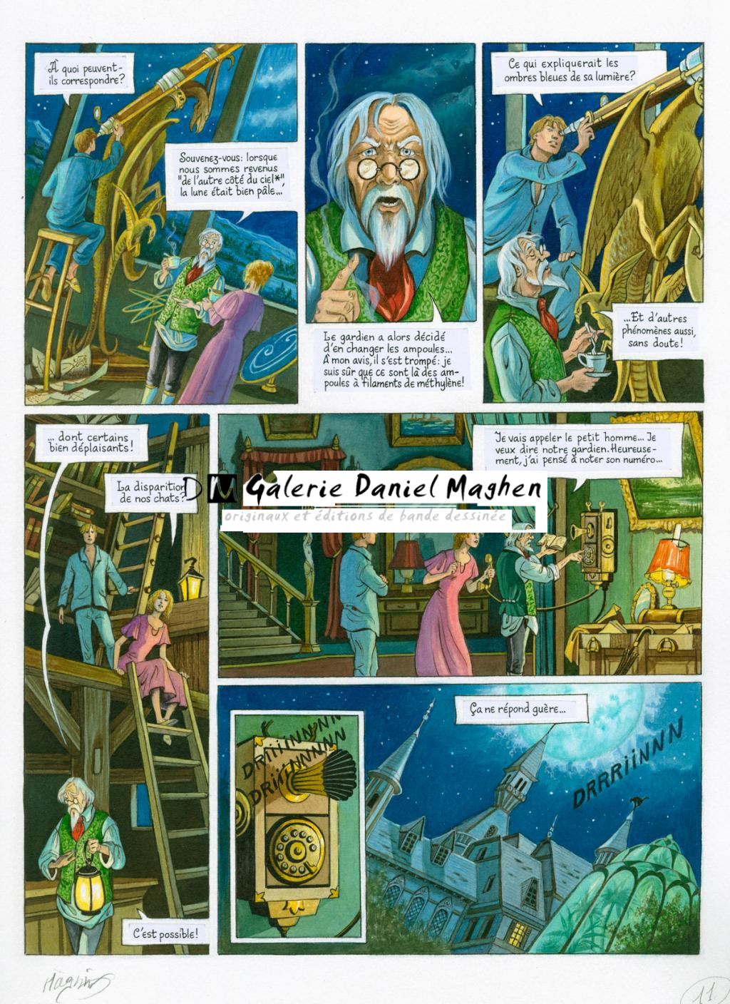 planche 11 - Florence Magnin - Encre de Chine et encre de couleur sur papier - 2343