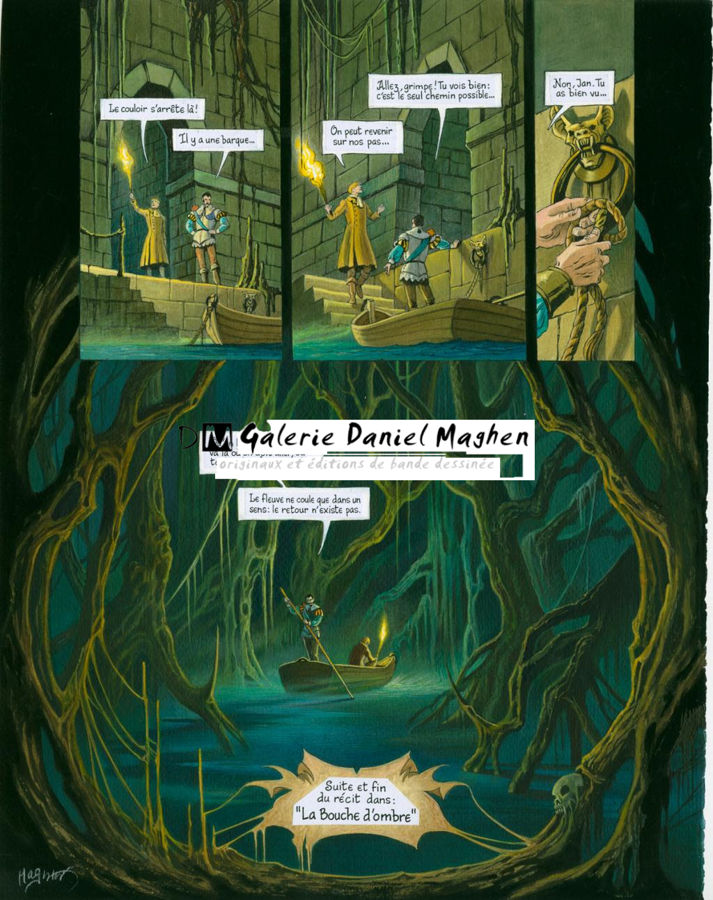 planche 46 - Florence Magnin - Encre de Chine et encre de couleur sur papier - 2349