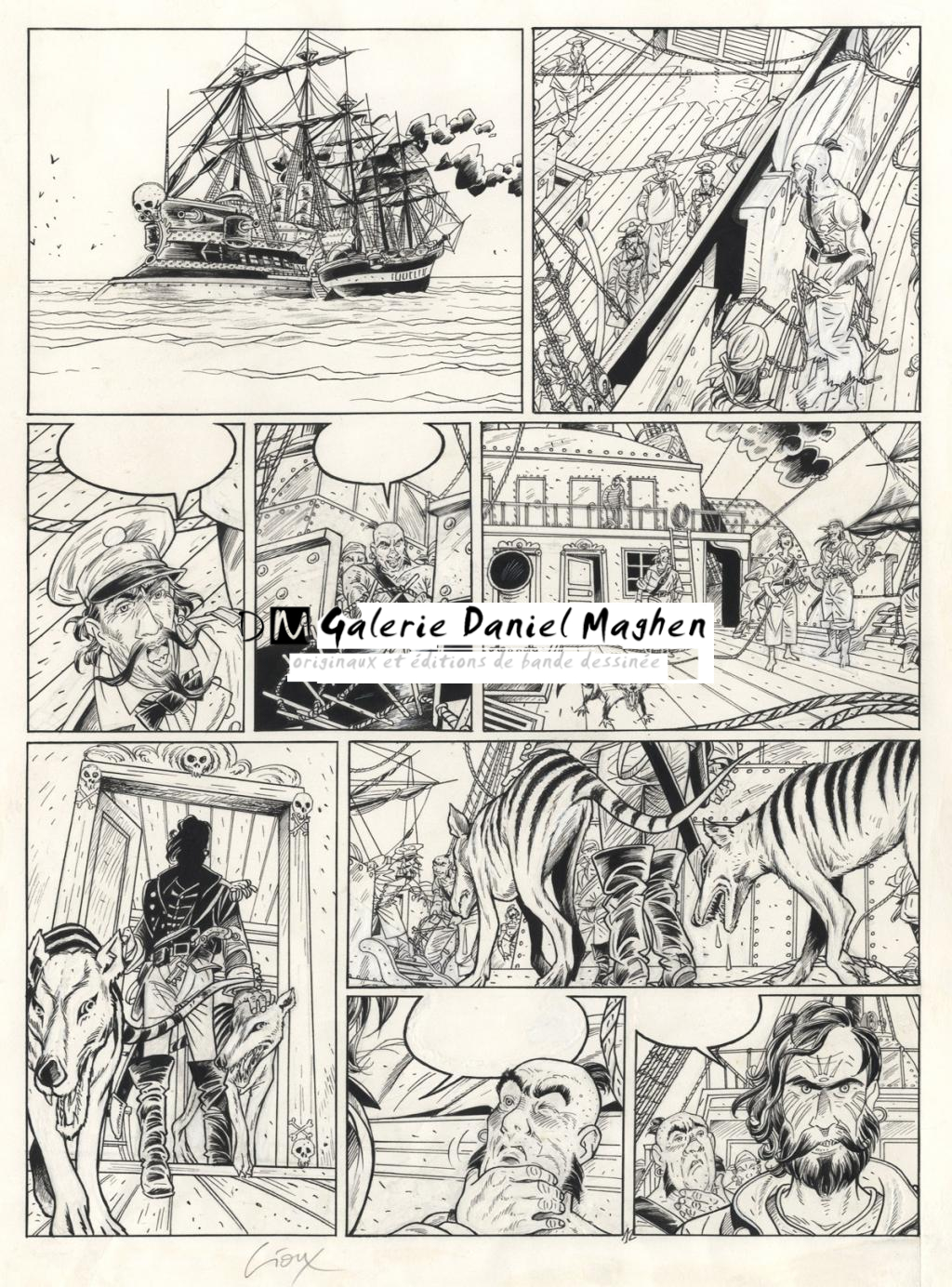 planche 12 rustine dernière case - Thierry Gioux - Encre de Chine - 2324