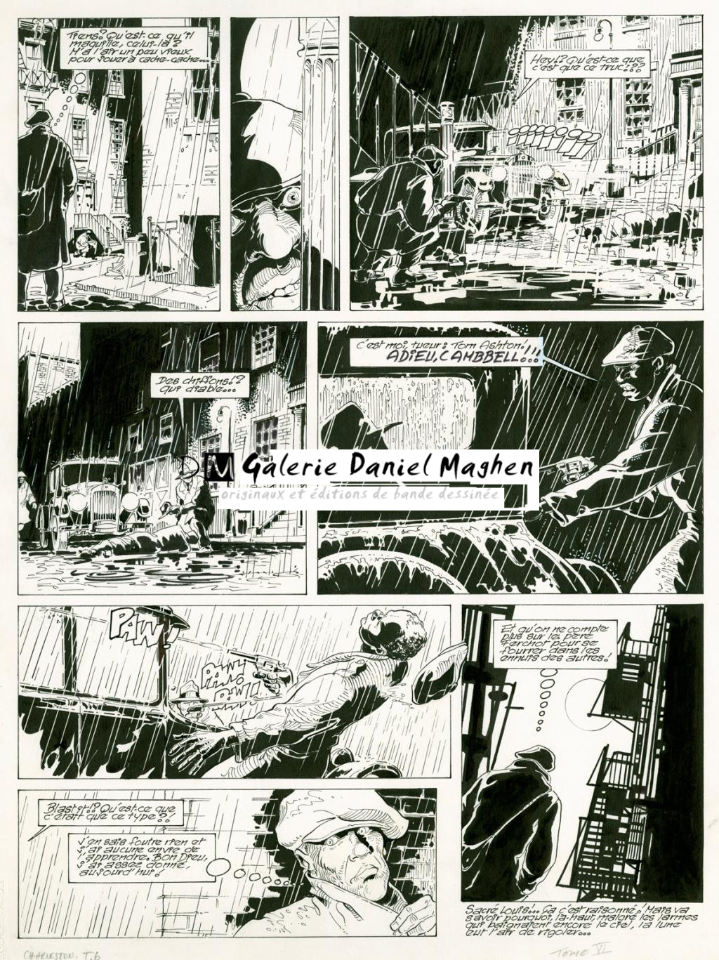 Planche 6 - Jean-Paul Dethorey - Encre de Chine - 2356