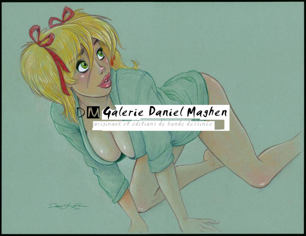 Mandy - Dean Yeagle - Crayon de couleur sur papier - 2906