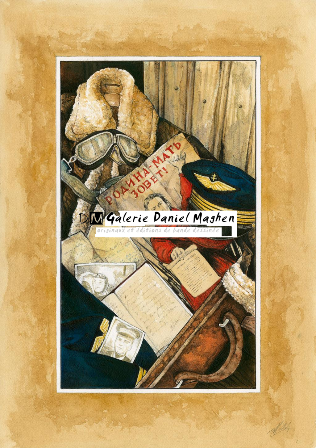 Projet 4ème de couverture - Michel Lourenço - Encre de couleur et mine de plomb sur papier - 2362