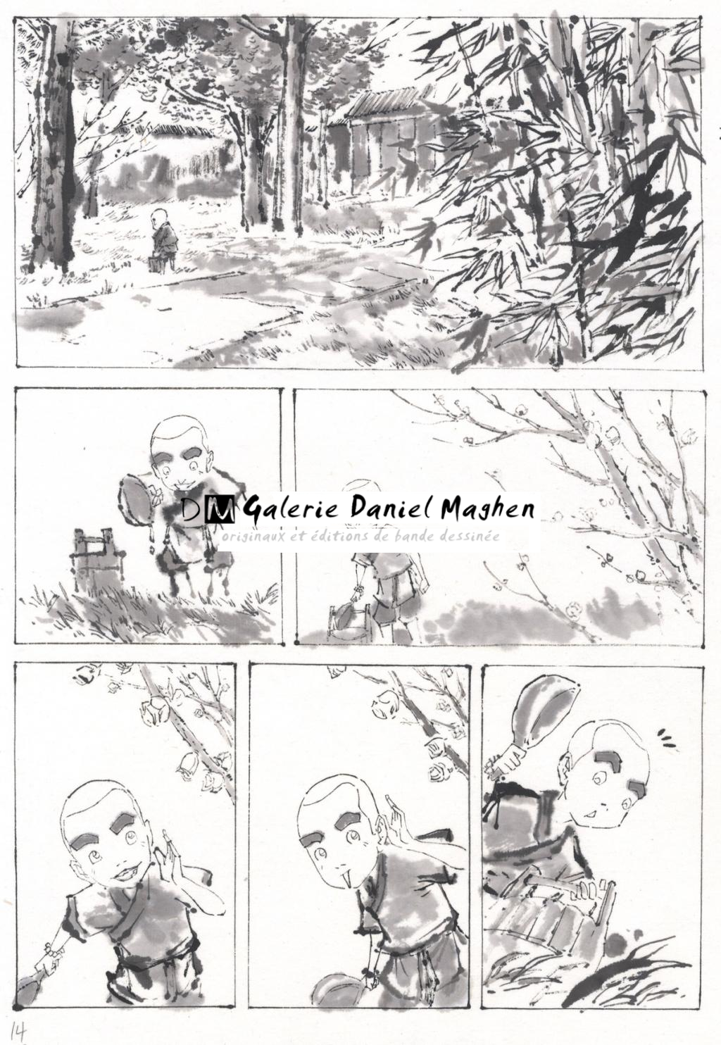 Planche originale - An Ji - Encre de Chine - 2442