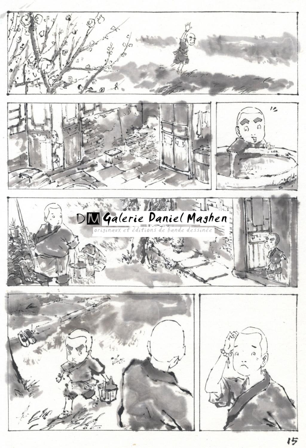 Planche originale - An Ji - Encre de Chine - 2443