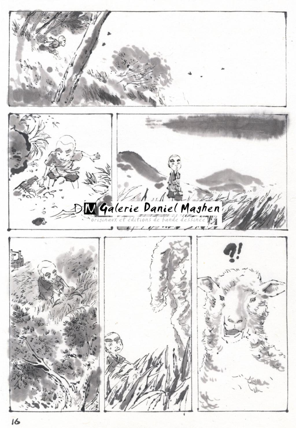 Planche originale - An Ji - Encre de Chine - 2444