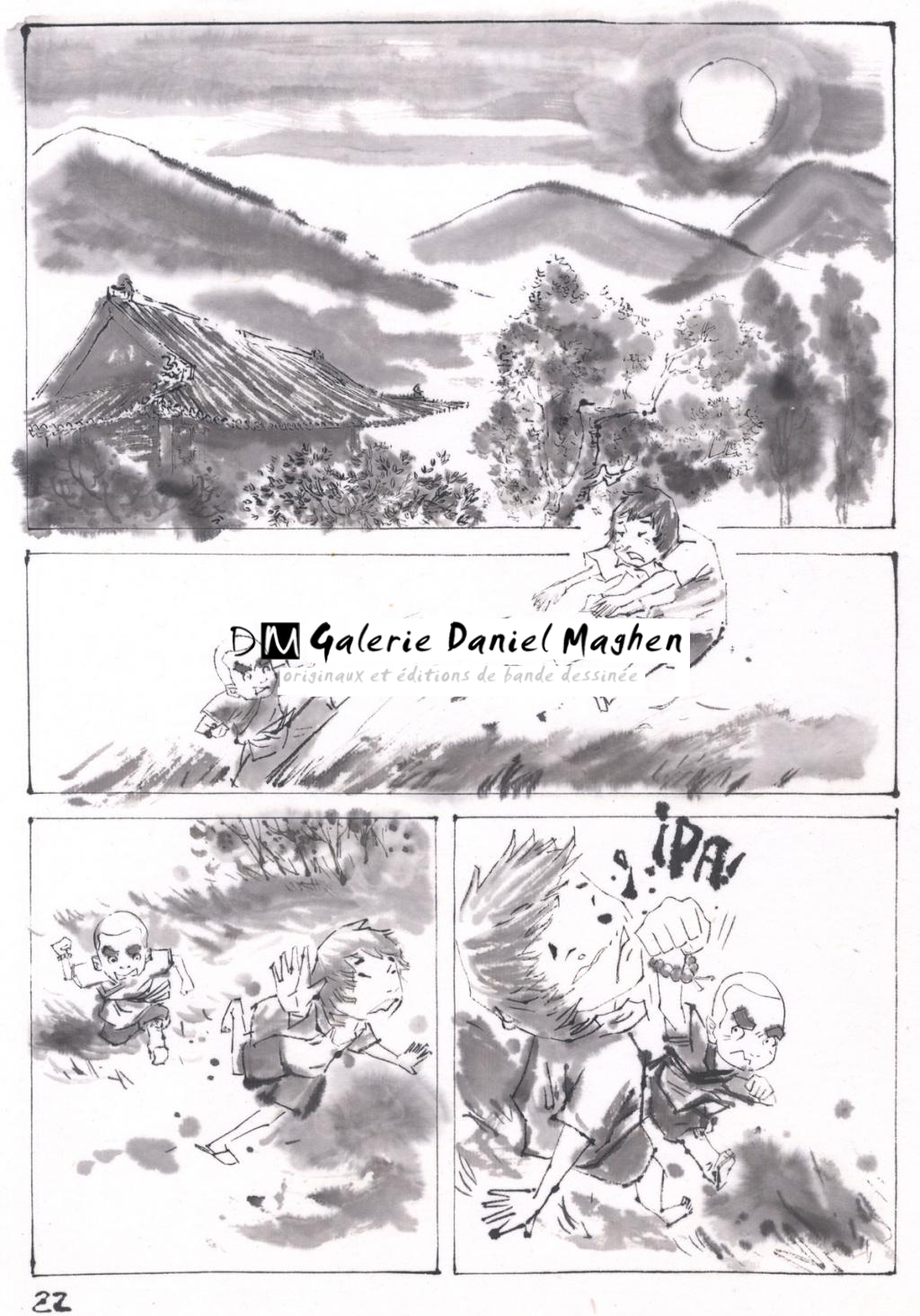 Planche originale - An Ji - Encre de Chine - 2446