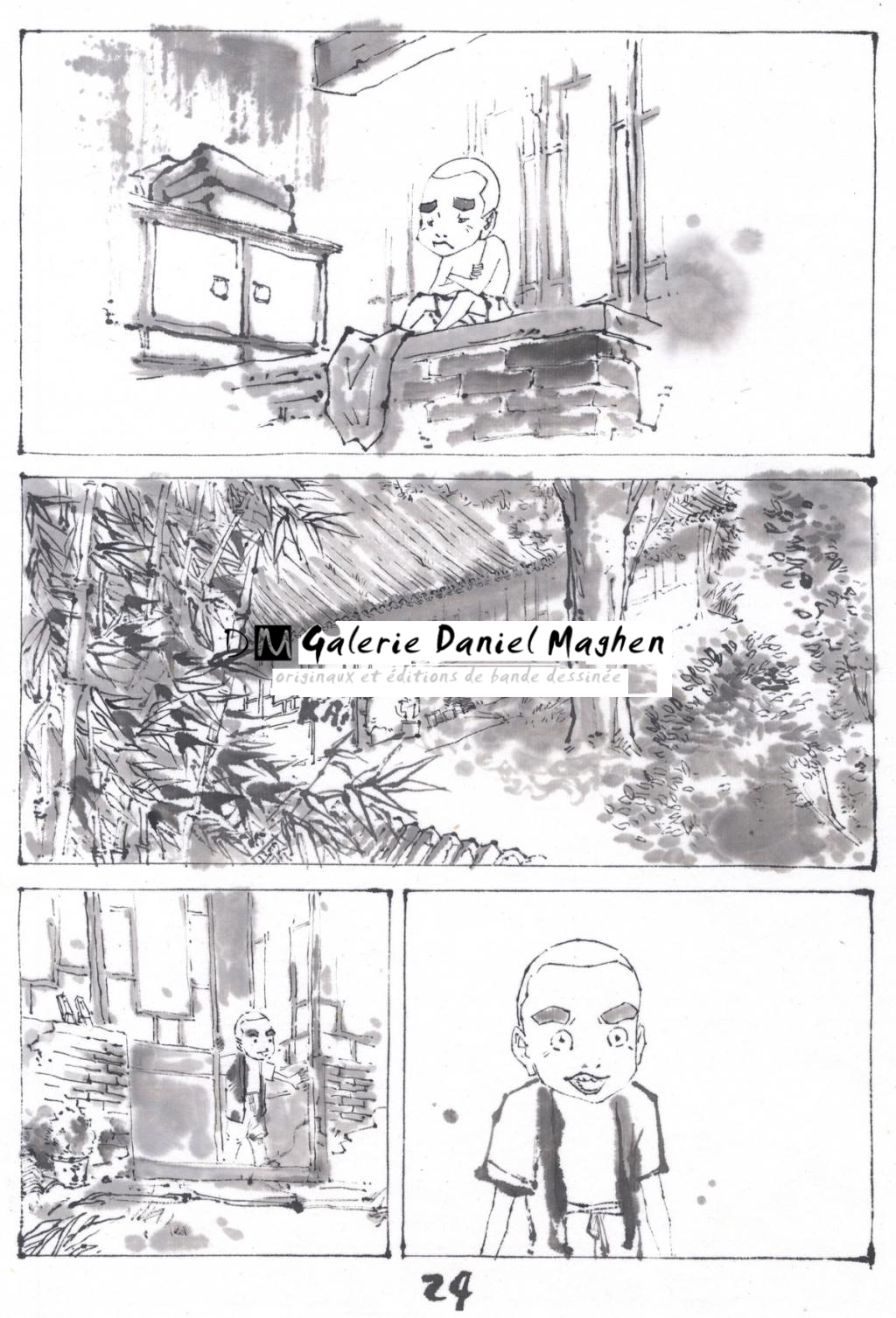 Planche originale - An Ji - Encre de Chine - 2447