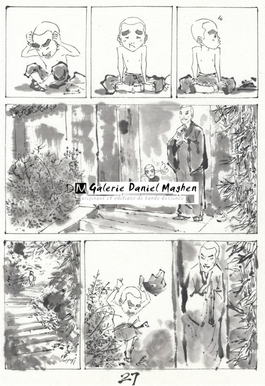 Planche originale - An Ji - Encre de Chine - 2450