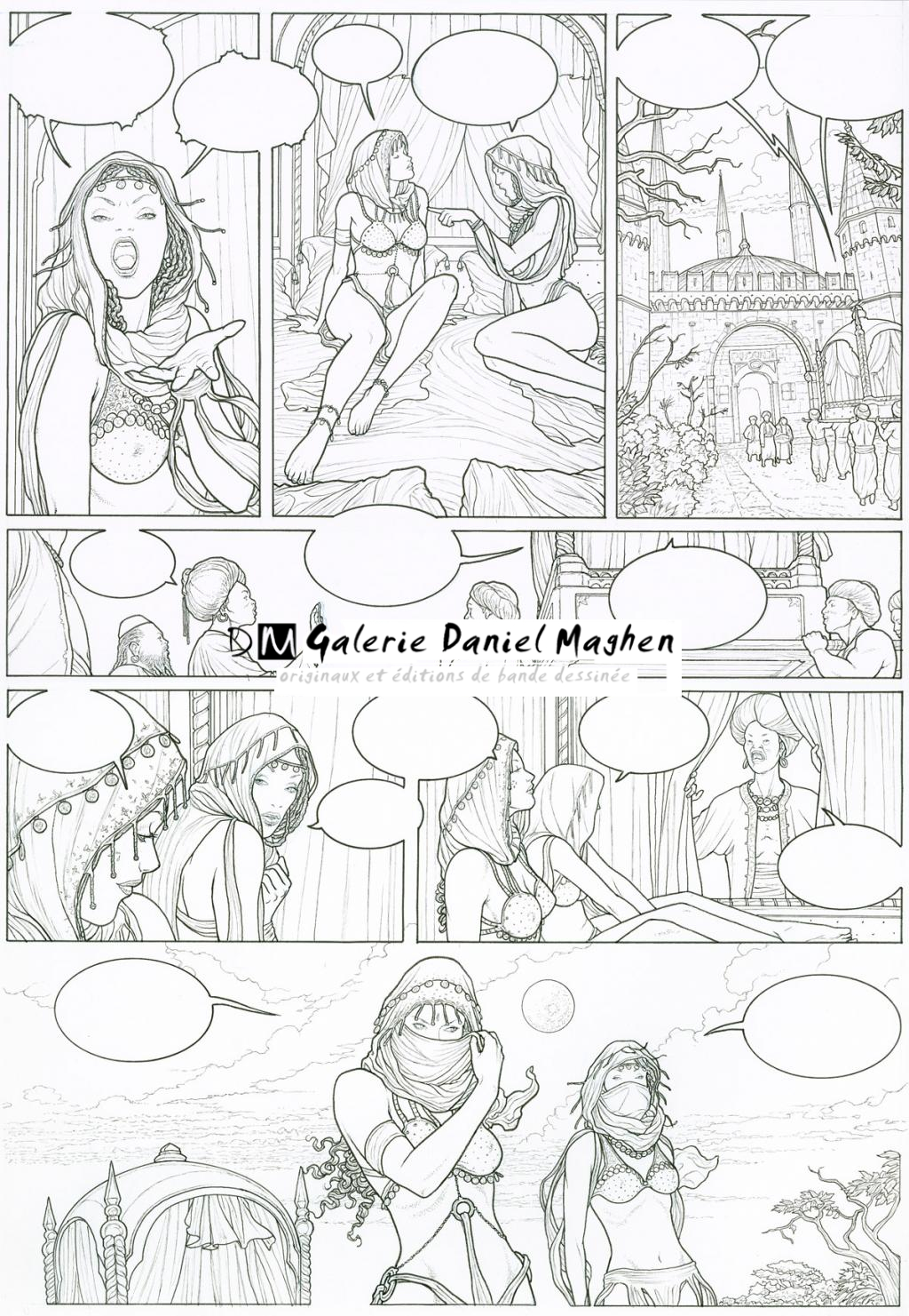 Planche originale - Adriano De Vincentiis - Encre de Chine - 2405